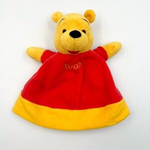 Disney Store Winnie the Pooh Security Blanket Lovey Baby Plush